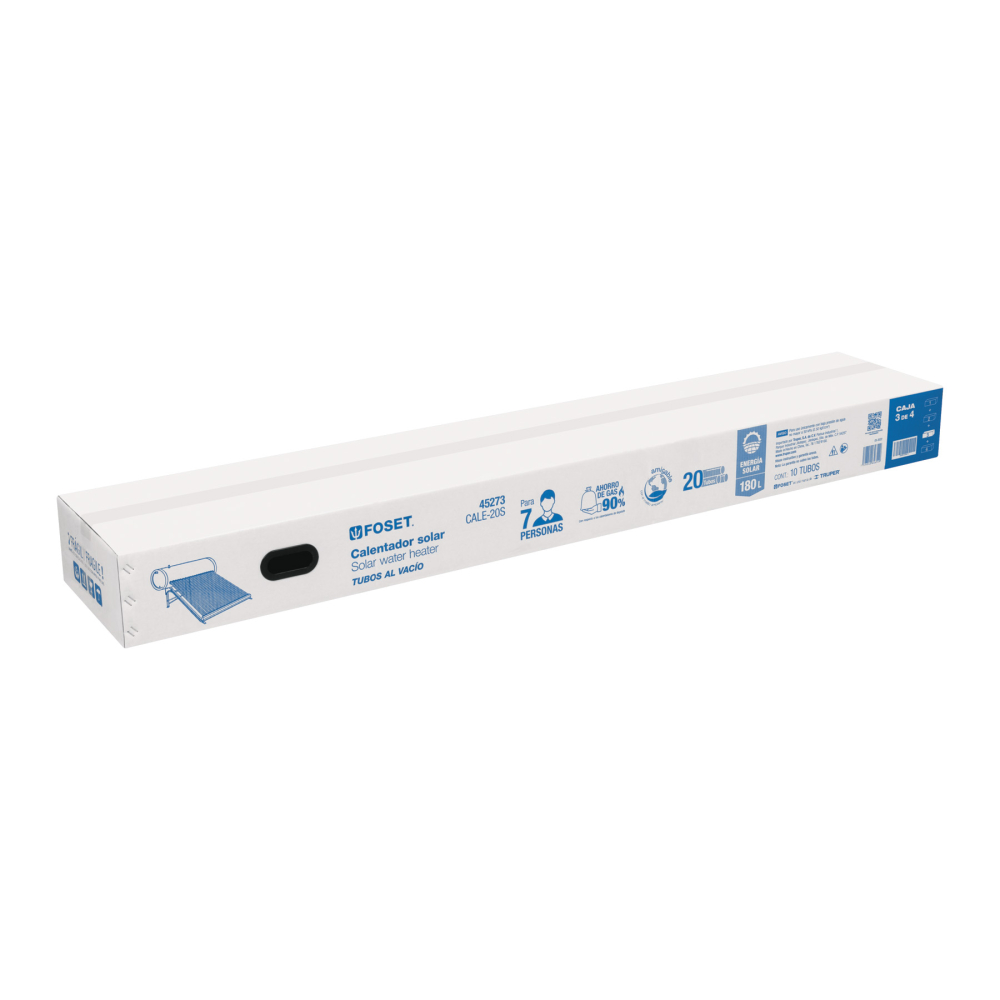 Caja de empaque de repuesto 1 de 2 para tubos CALE-20S CJ-CALE-20S-2