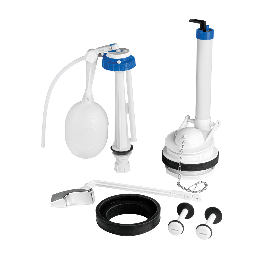Juego de accesorios para WC, 3' flotador tradicional, FOSET VW-359