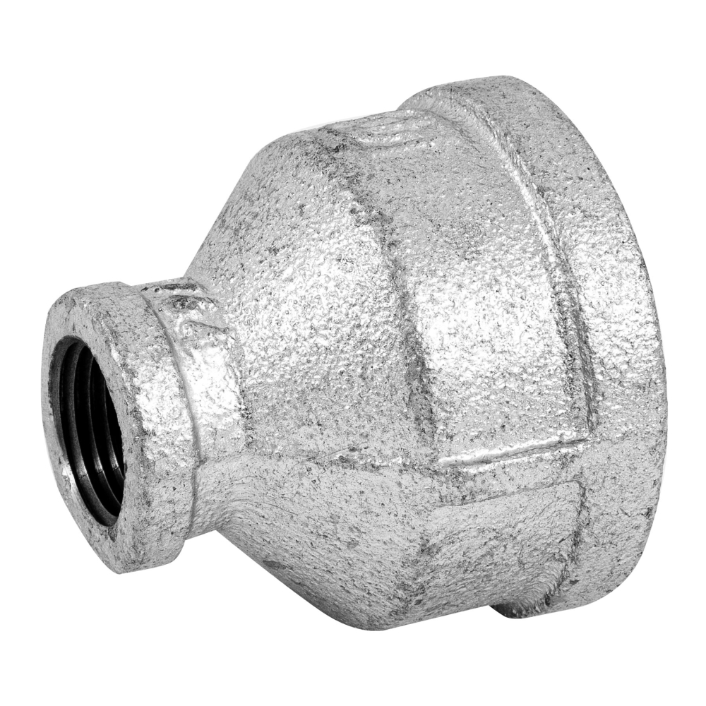 Reducción campana acero galvanizado 1-1/2' x 1/2', FOSET CG-297