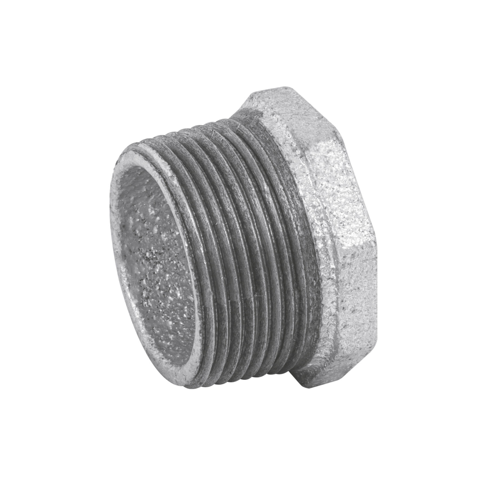 Reducción bushing acero galvanizado 1-1/4 x 1/2', FOSET CG-234