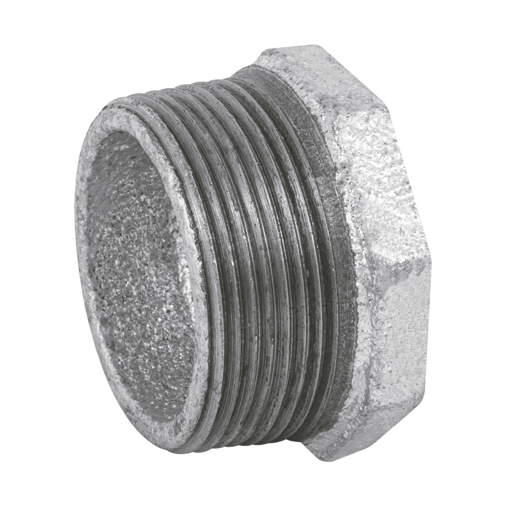 Reducción bushing acero galvanizado 1-1/2 x 1', FOSET CG-239