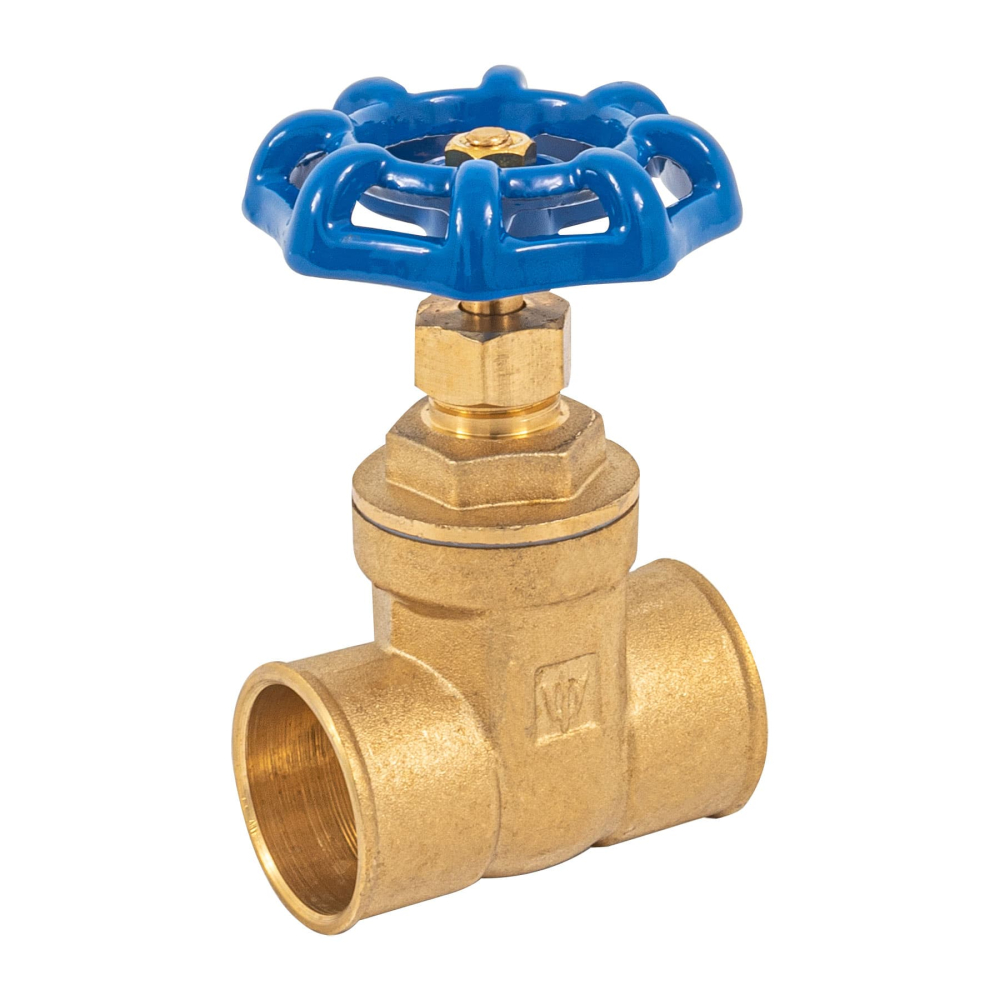 Válvula de compuerta de latón soldable de 1', FOSET COSO-1