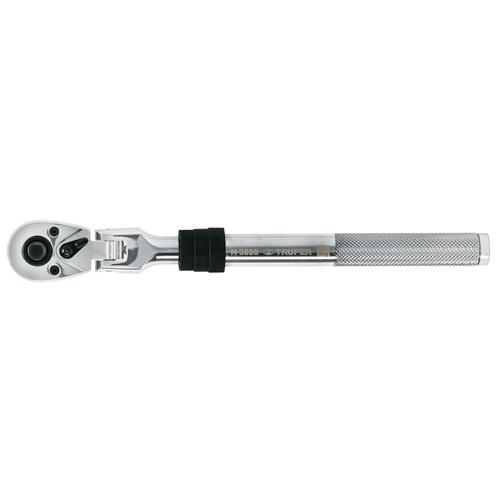 Matraca cuadro 3/8' telescópica de 14' con cabeza articulada M-3890