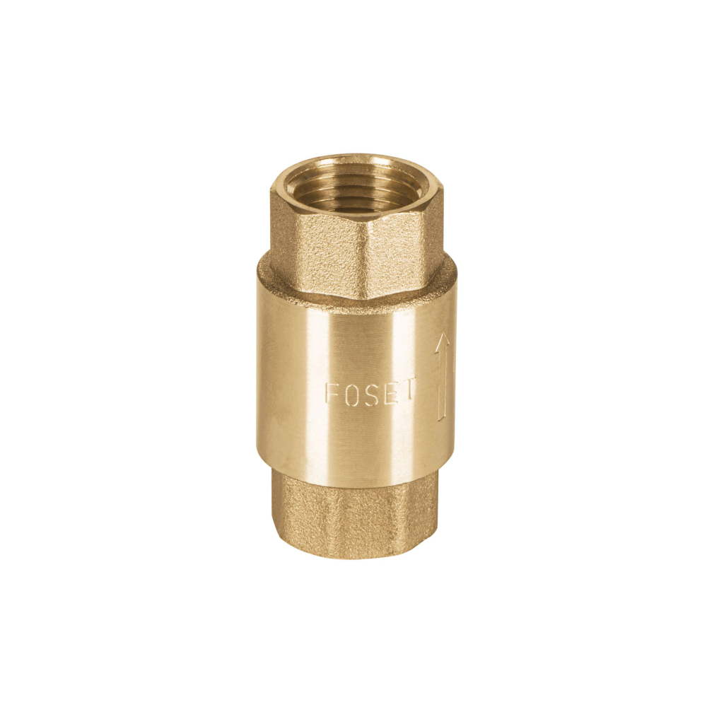 Válvula de retención de latón de 1/2', FOSET VARE-1/2
