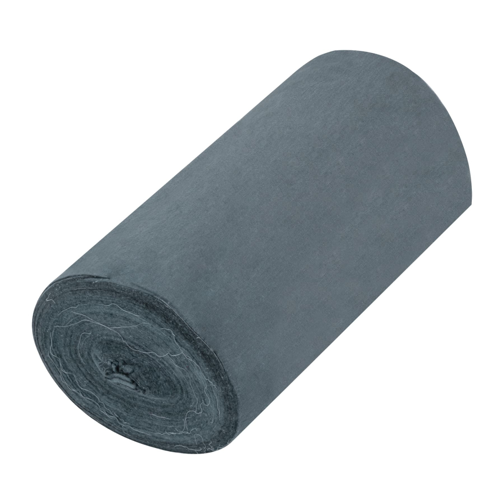 Rollo de 50 m de franela gris de algodón, KLINTEK FRA-50G