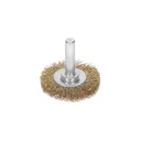 Carda circular 1-1/2' alambre fino para taladro, TRUPER CA-1-1/2F
