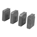 Juego de 4 peines 1-1/2' para tarrajas TA-850 y TA-851 P-850-1-1/2