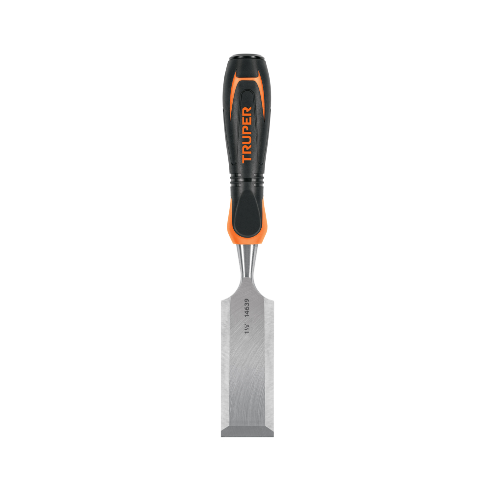 Formón 1-1/2' mango Comfort Grip, TRUPER FT-1-1/2