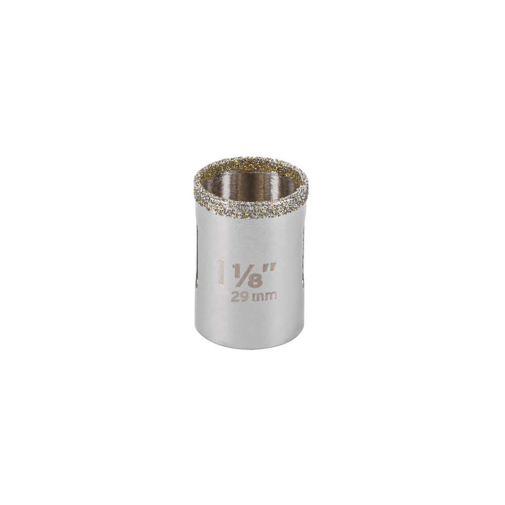 Brocasierra diamante 1-1/8' borde continuo, TRUPER COAZ-1-1/8