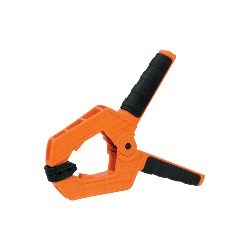 Prensa de resorte de 6' cuerpo de nylon, mango TPR, TRUPER PRE-6