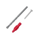 Kit de 20 taquetes 1/4' con pijas #8 y 1 broca 1/4', FIERO TQ-1/4J
