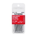 Blíster con 80 clavos estándar 1-1/2' sin cabeza, FIERO CLS-1-1/2A