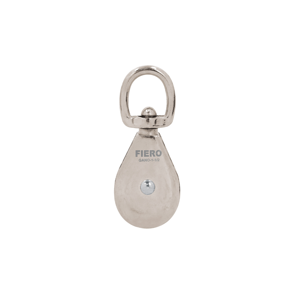 Garrucha metálica para noria de 1-1/2', FIERO GANO-1-1/2