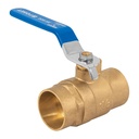 Válvula de esfera de latón, soldable 1-1/2', FOSET ESSO-1-1/2