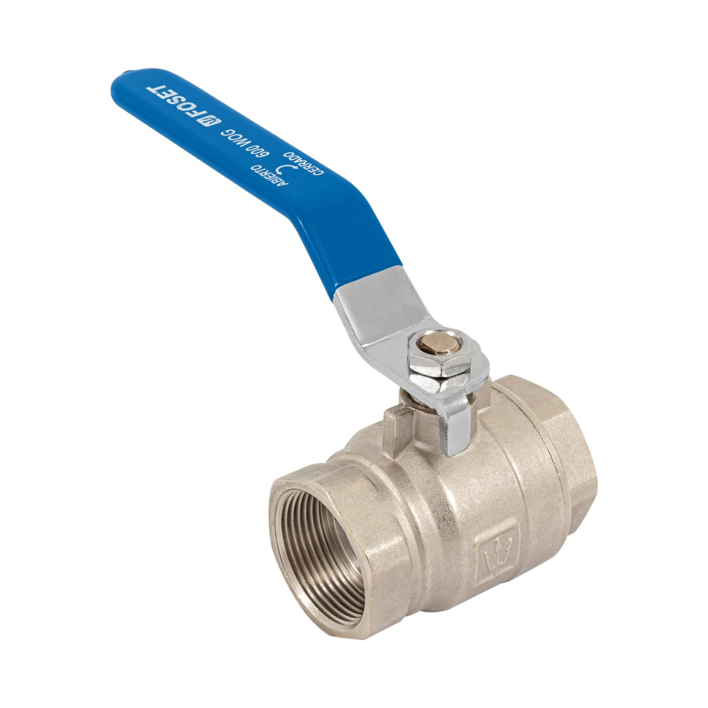 Válvula de esfera, de latón, roscable, 1-1/4', alta presión ESRO-1-1/4X