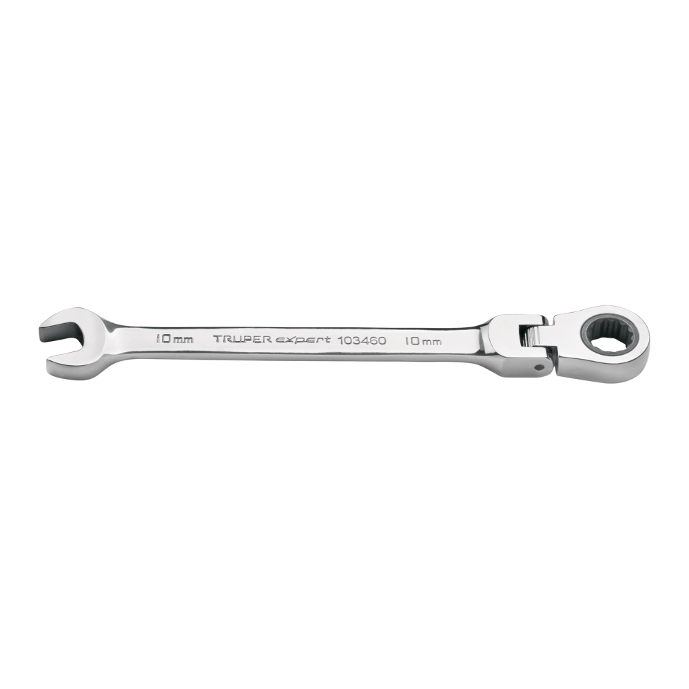 Llave combinada con matraca 10 mm flexible, EXPERT LL-2010MXF