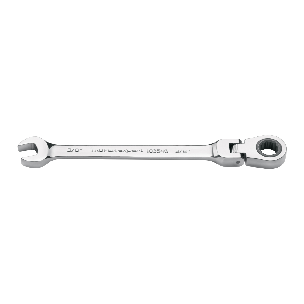 Llave combinada con matraca 3/8' flexible, EXPERT LL-2012XF