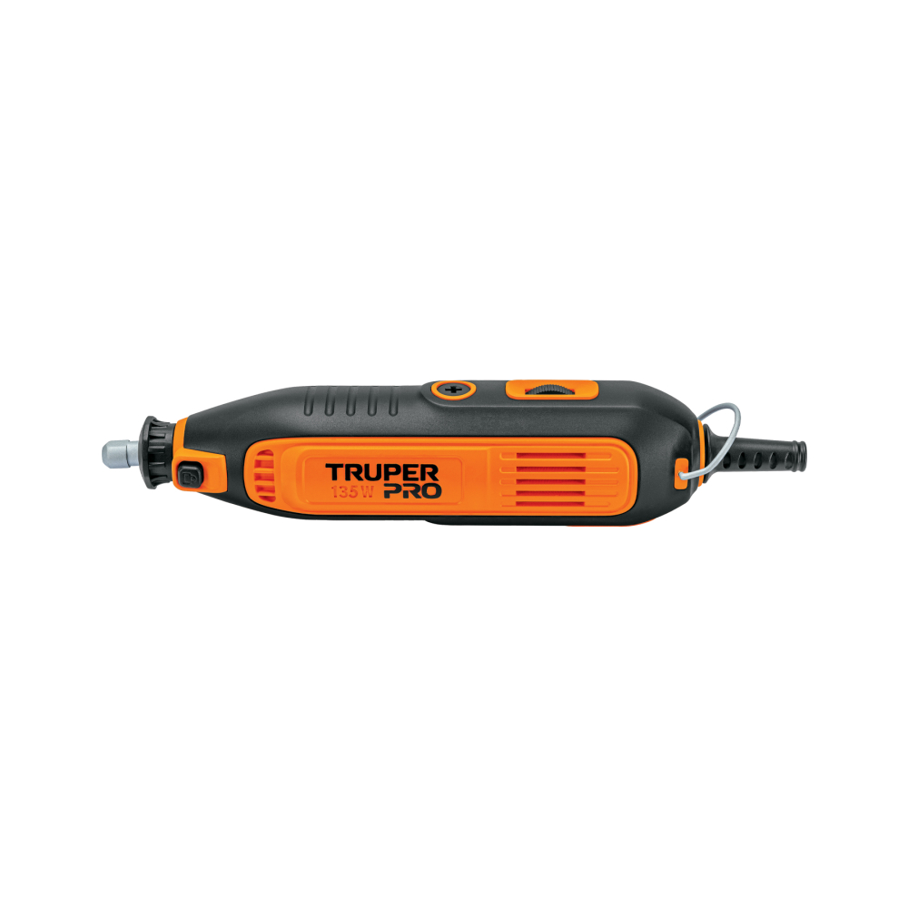 Herramienta rotativa 135W con 97 accesorios, TRUPER PRO MOTO-A3