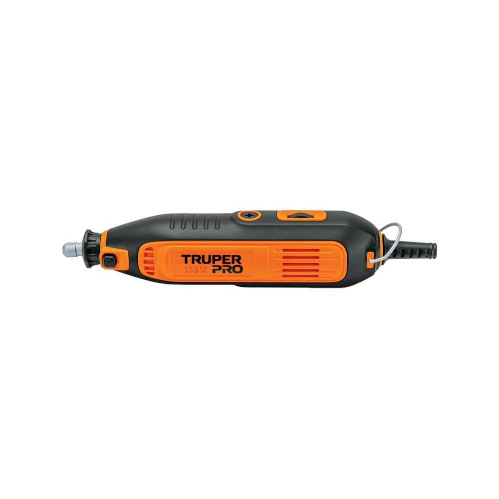 Herramienta rotativa 135W con 211 accesorios, TRUPER PRO MOTO-A3K