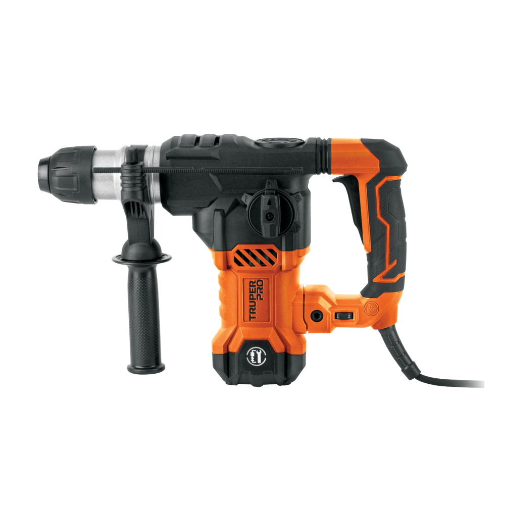 Rotomartillo SDS Plus/destornillador 6 J, 1500W, TRUPER PRO ROEL-60A