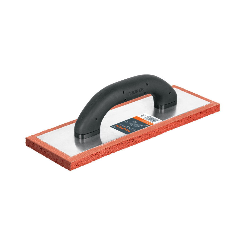 Flota esponja 12', esp. 1/2', acabado áspero, Comfort Grip FL-12G