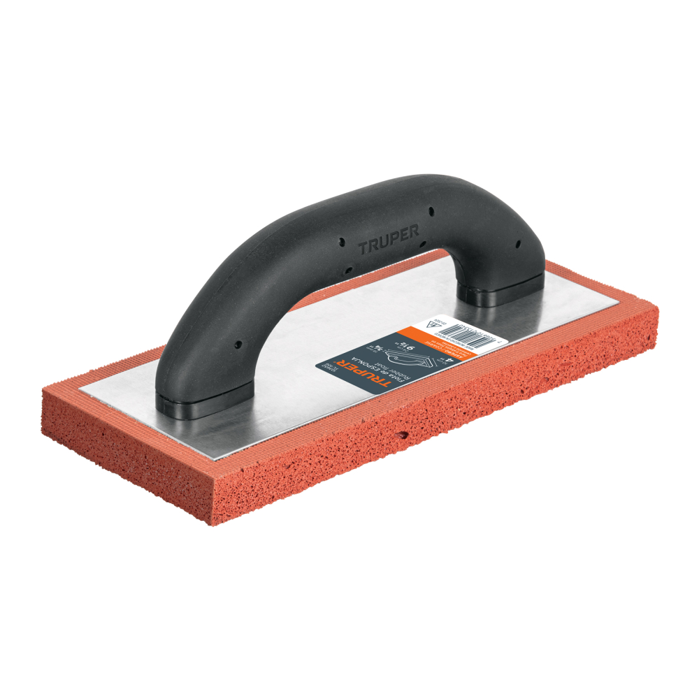 Flota esponja 9 1/2', esp. 3/4' acabado áspero, Comfort Grip FL-10G