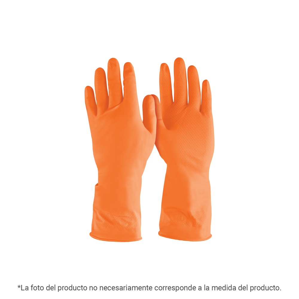 Guantes de látex para limpieza, extra grandes, Truper GU-314