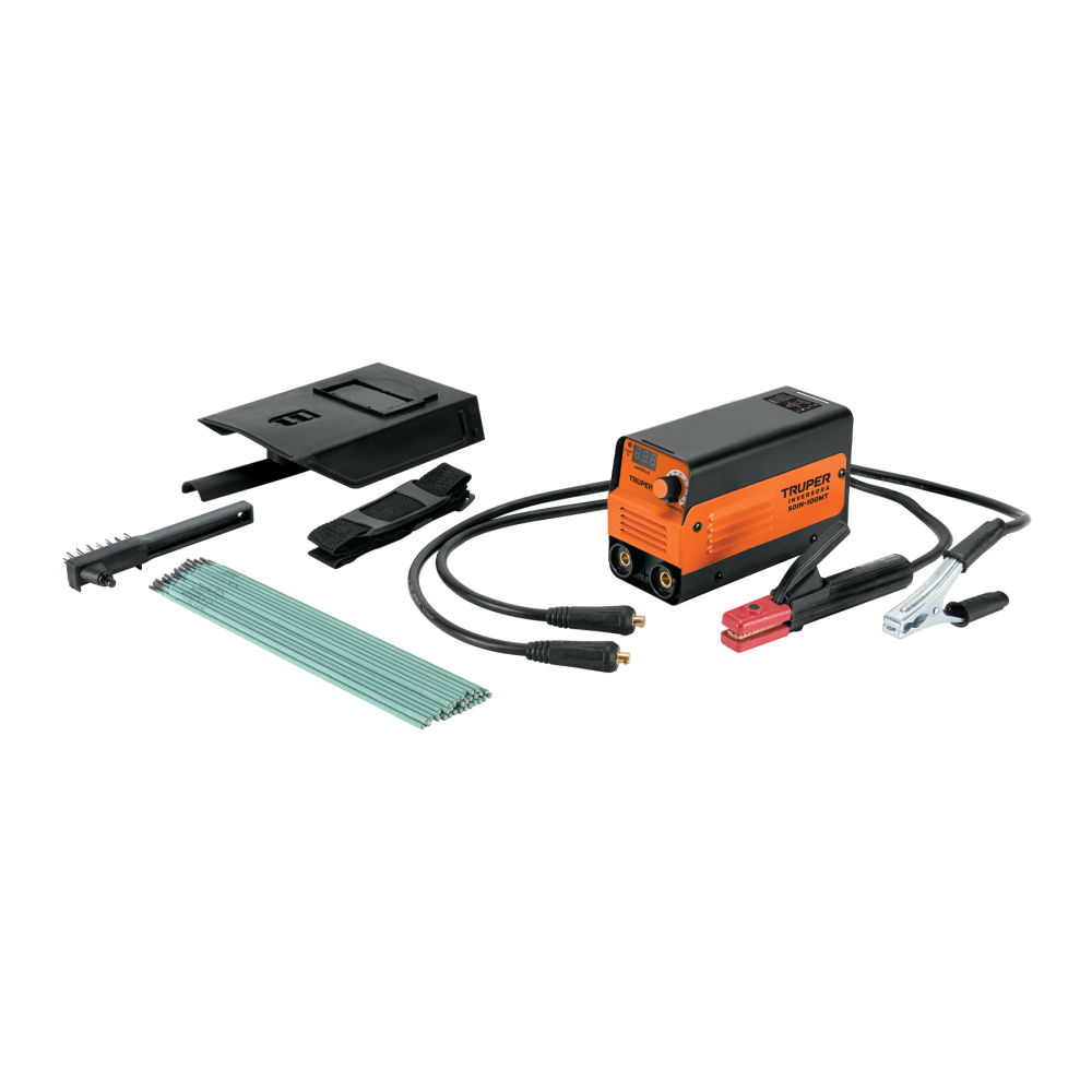 Mini soldadora inversora 100A, 127V, TRUPER SOIN-100MT