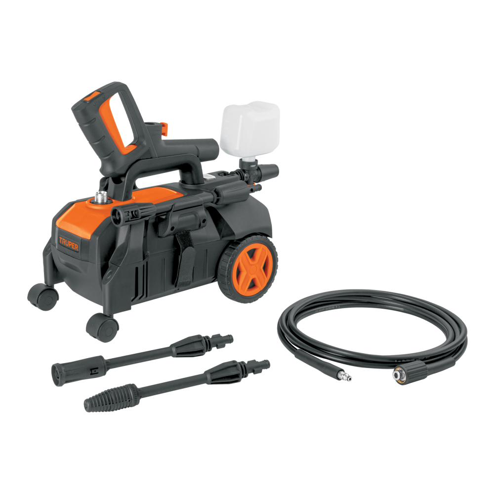Hidrolavadora eléctrica horizontal 1500 PSI, TRUPER HILA-1500H