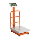 Báscula electrónica de plataforma, 200 kg, inoxidable TRUPER BAS-200PLI