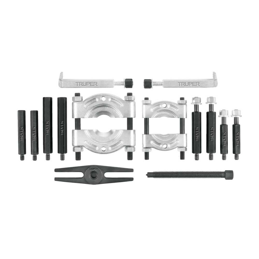 Juego extractores de baleros y poleas, 13 piezas, TRUPER JGO-EB13