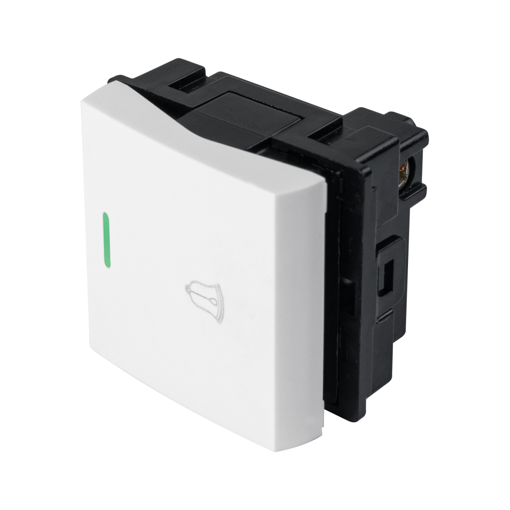 Interruptor para timbre, 1.5 módulos, línea Toledo, BASIC APTI15-TB