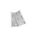 Bolsa 2 bisagras cuadradas 3', satinado, plana, BASIC BC-303PPB