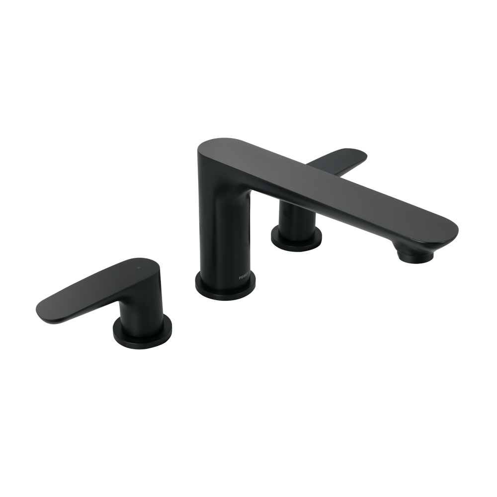 Mezcladora para tina romana, negro, FOSET RIVIERA RIM-52M