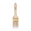 Brocha cerdas sintéticas 2' corte recto, mango de madera BRT-2S