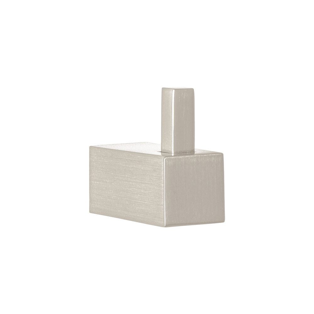 Gancho sencillo para toallas, satín, FOSET KUBO KUA-73N