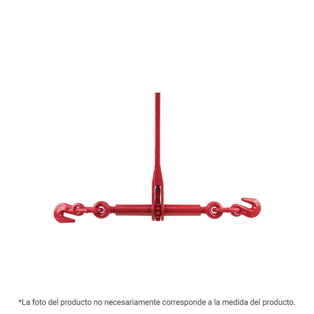 Tensor cadena con matraca, 1/4'- 5/16',FIERO TECA-1M