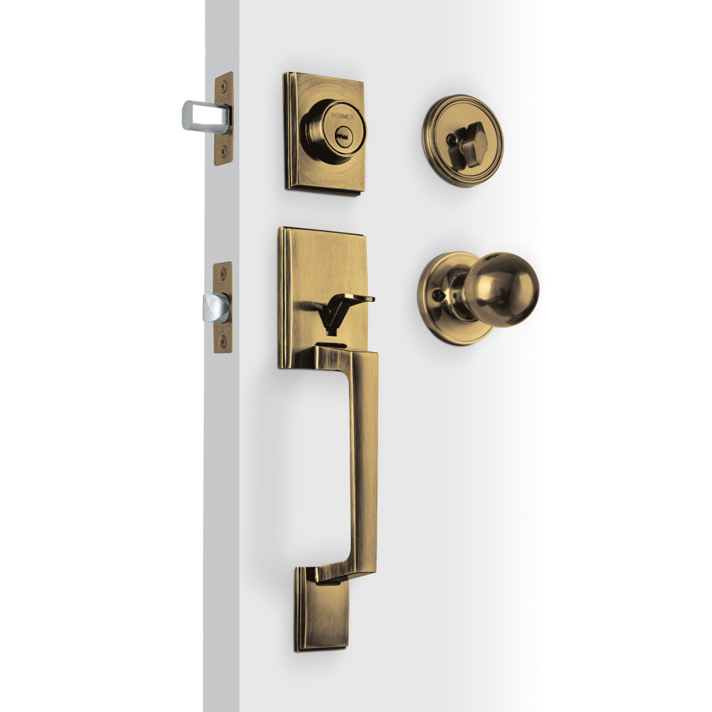 Jaladera/perilla/cerrojo, Porto llave-mariposa,LatónAntinguo CEP-21PJC