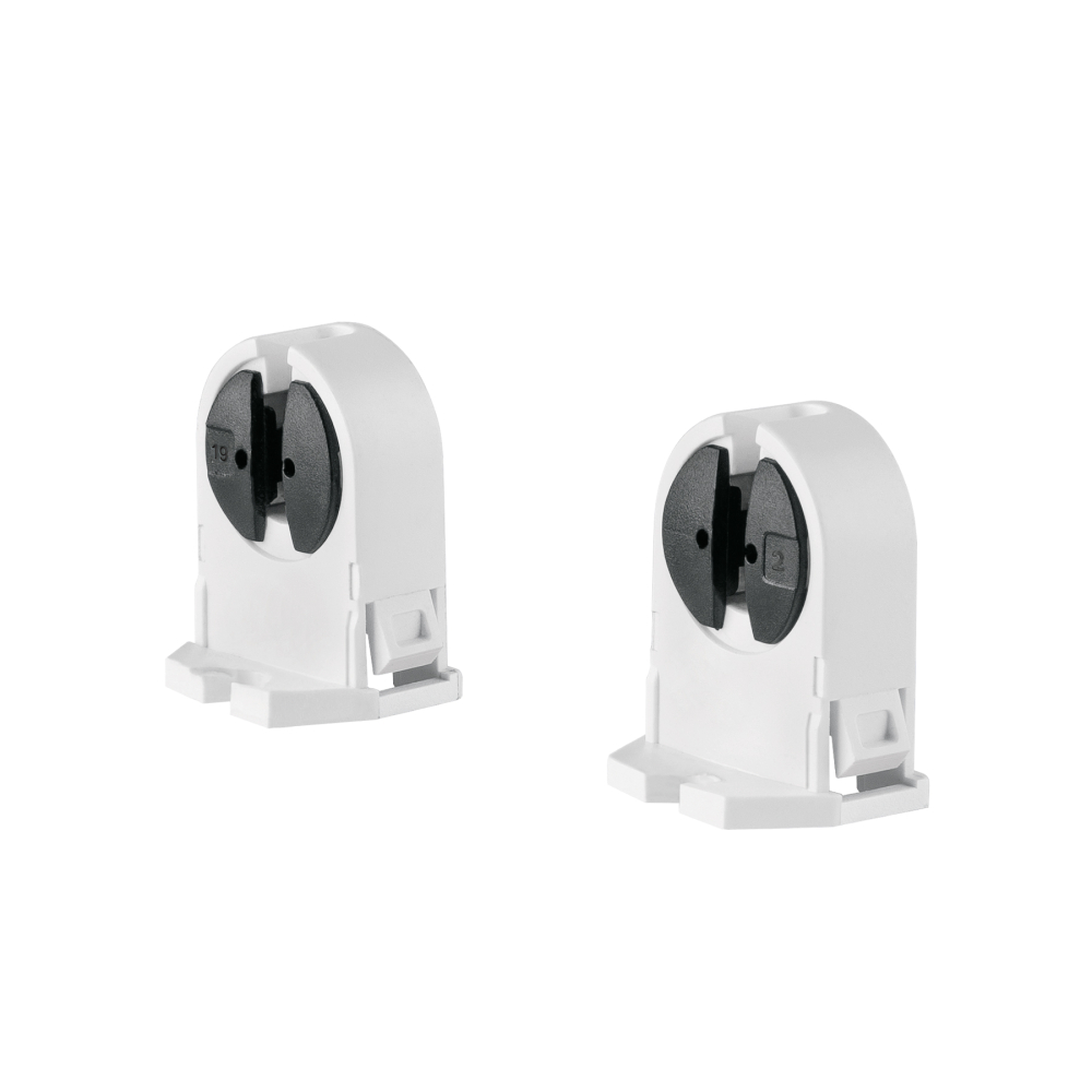 Bolsa 2 portalámparas para tubo LED y fluorescente base G5 POPL-18