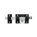 Cerradura de barra libre, izquierda, negra HERMEX CB-456I