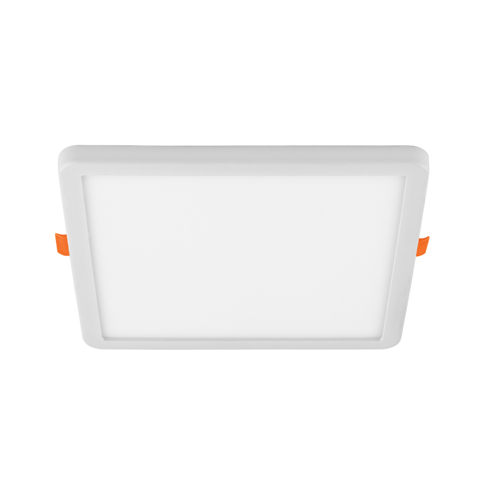 Luminario LED plafón 15W 6500K, ajustable, cuadrado, VOLTECK EMP-802L