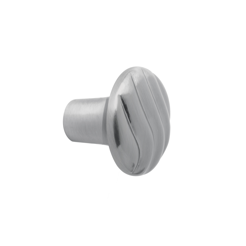Perilla metálica estilo 'Toledo', níquel satinado, HERMEX PER-141