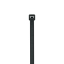 Bolsa con 10 cinchos plásticos 120 lb, 300 x 7.5 mm, negro CIN-12030N