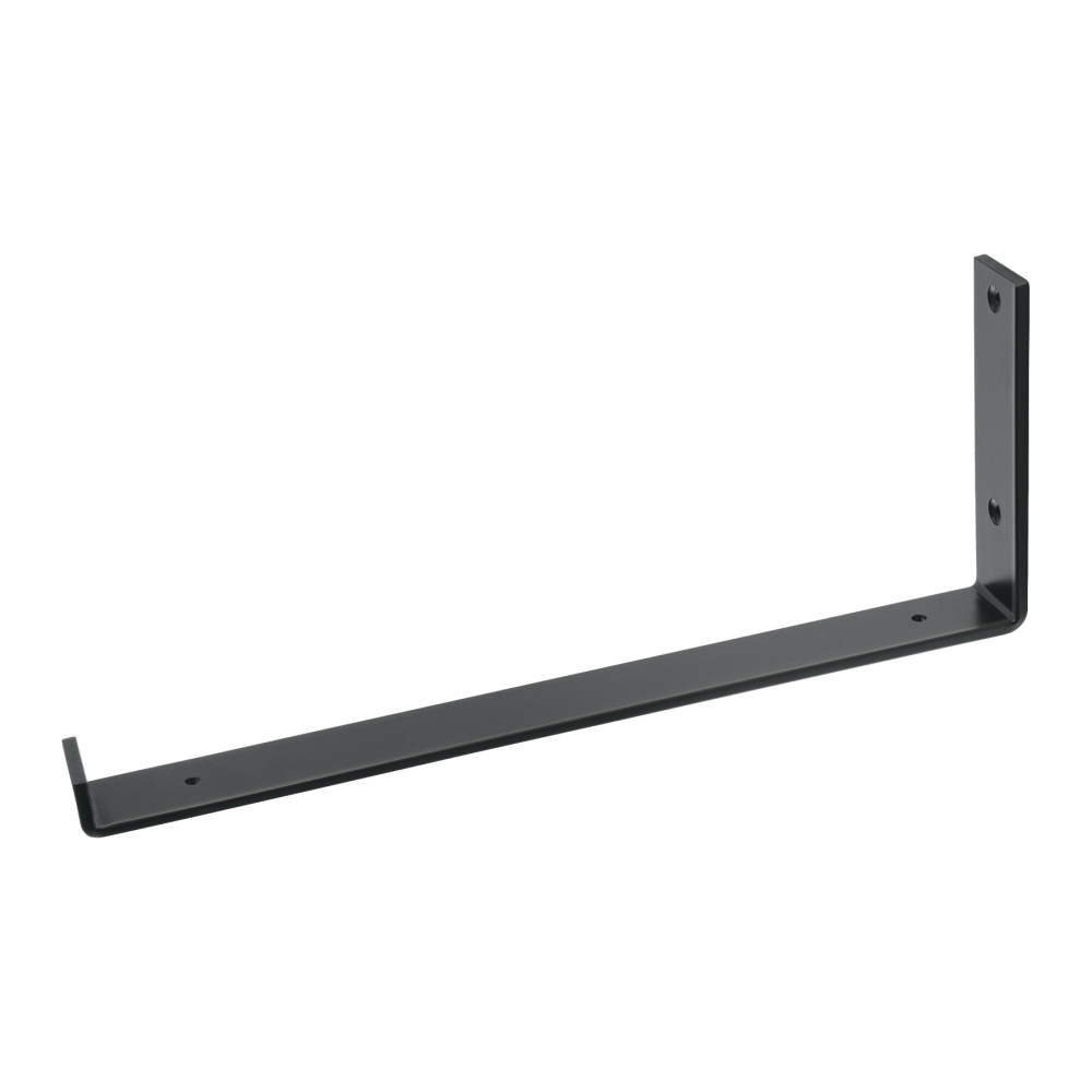 Ménsula vintage de acero negra 6 x 16', FIERO MEV-16N