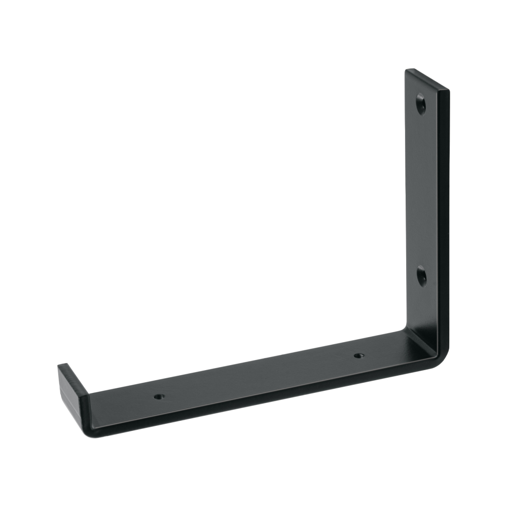 Ménsula vintage de acero negra 6 x 8', FIERO MEV-8N