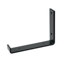 Ménsula vintage de acero negra 6 x 8', FIERO MEV-8N