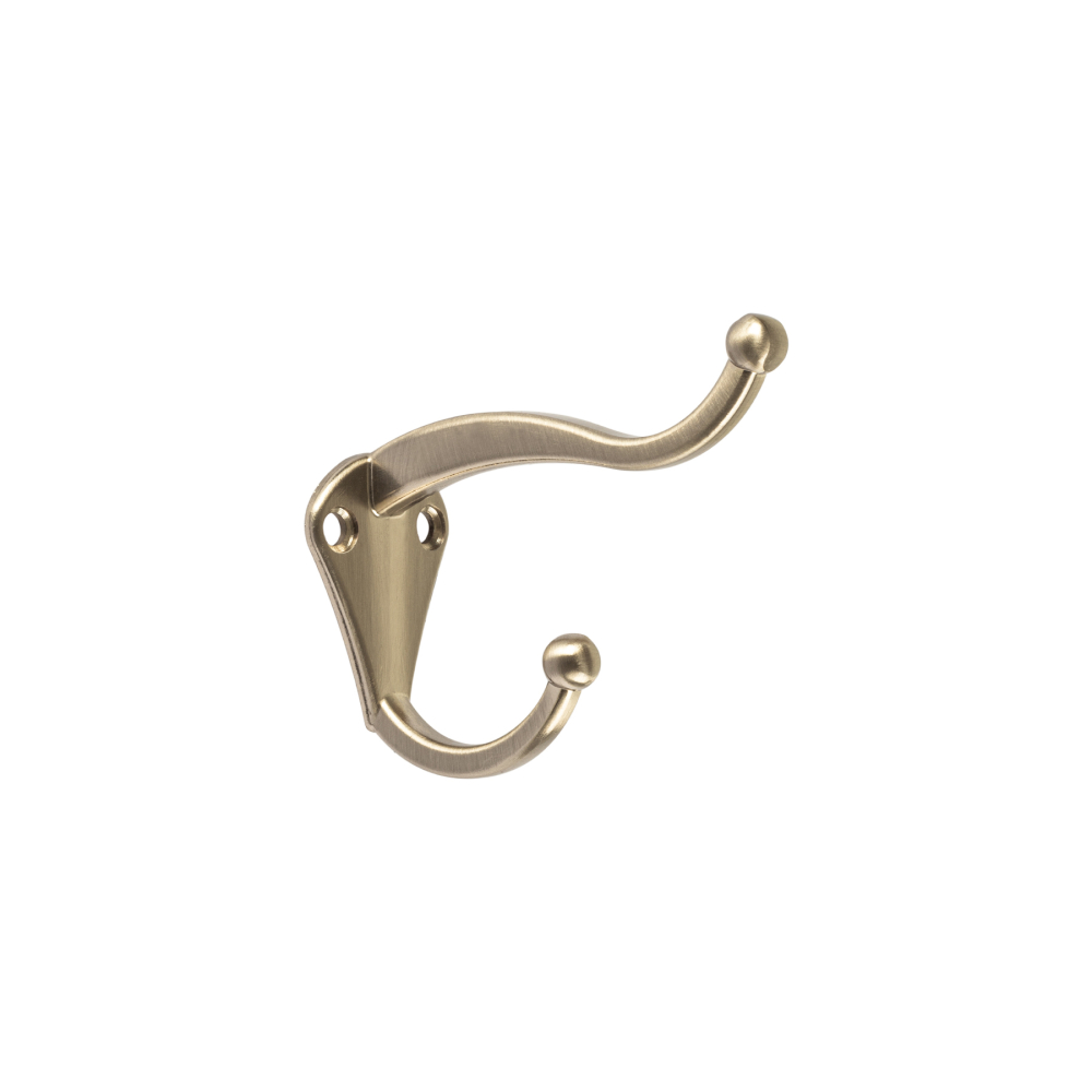 Gancho tipo perchero sombrero y abrigo, 4 cm, níquel, HERMEX PEPU-34
