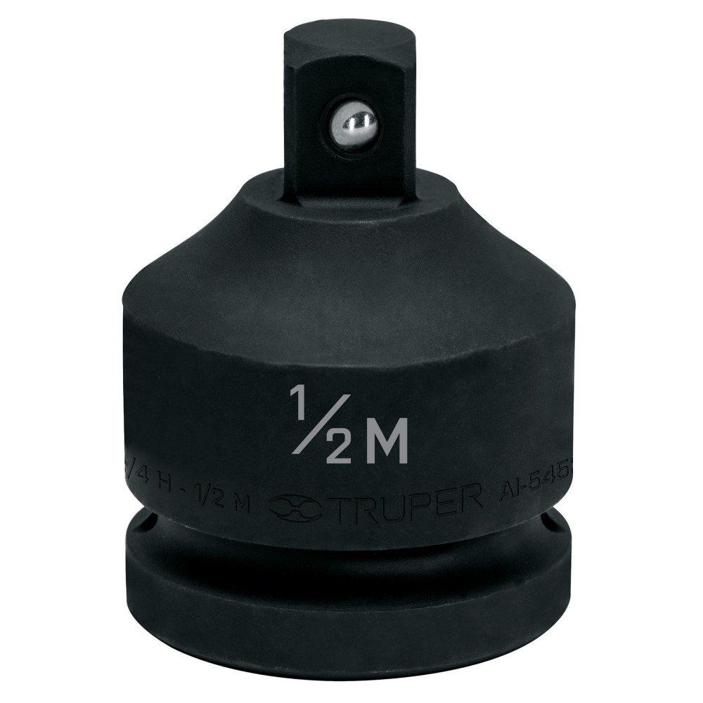 Adaptador de Impacto 3/4' (H) x 1/2' (M), TRUPER AI-5453