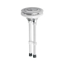 Botón superior universal para válvula dual de WC, FOSET PW-023