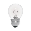 Foco incandescente 25W para horno/refrigerador, transparente FHO-25